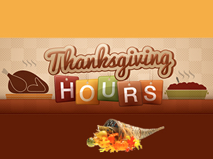 Thanksgiving Day Holiday Hours Image