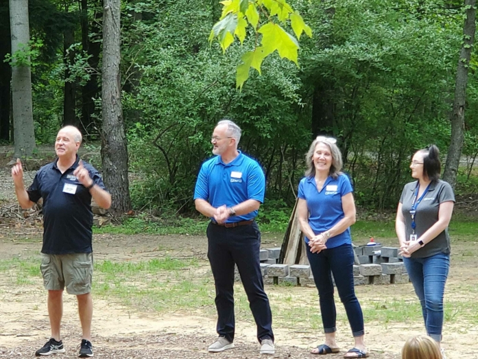 Erie FCU Crew at Camp Notre Dame