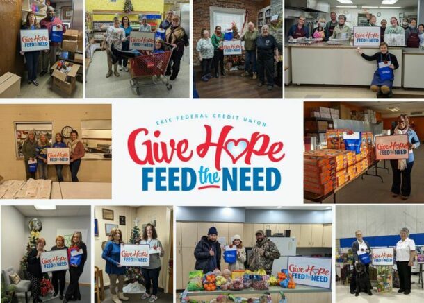 Feed the Need Give Hope fundraiser collage