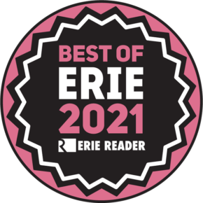 Erie FCU voted the 2021 Erie's Best Bank by the Erie Reader.