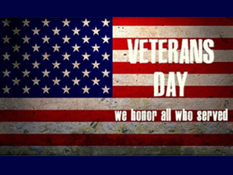 Veterans Day Holiday Hours Banner