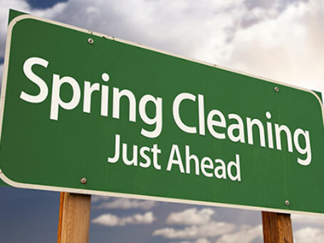 Spring Cleaning sign for story image