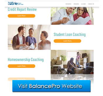 For credit report review, student loan coaching, home ownership and more.  Visit Balance Pro website.
